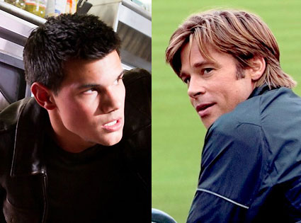 Taylor Lautner, Abduction, Brad Pitt, Moneyball Taylor Lautner, Abduction, Brad Pitt, Moneyball